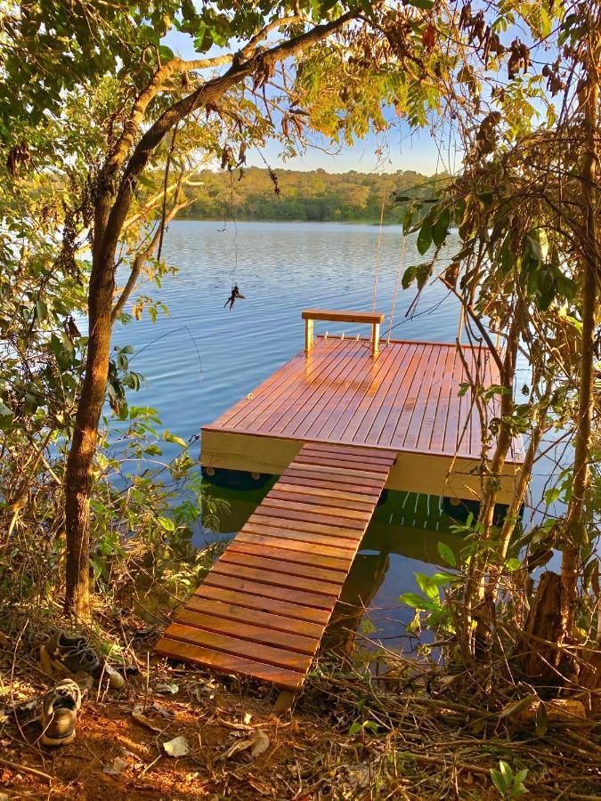 Chale Com Jacuzzi Vista Do Lago Alexania Εξωτερικό φωτογραφία